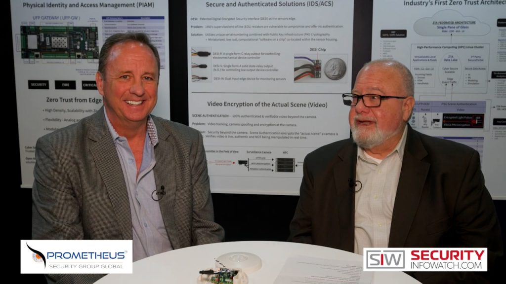 Rick Gross, President and CEO, interviewed by Steve Lasky of Security Info Watch