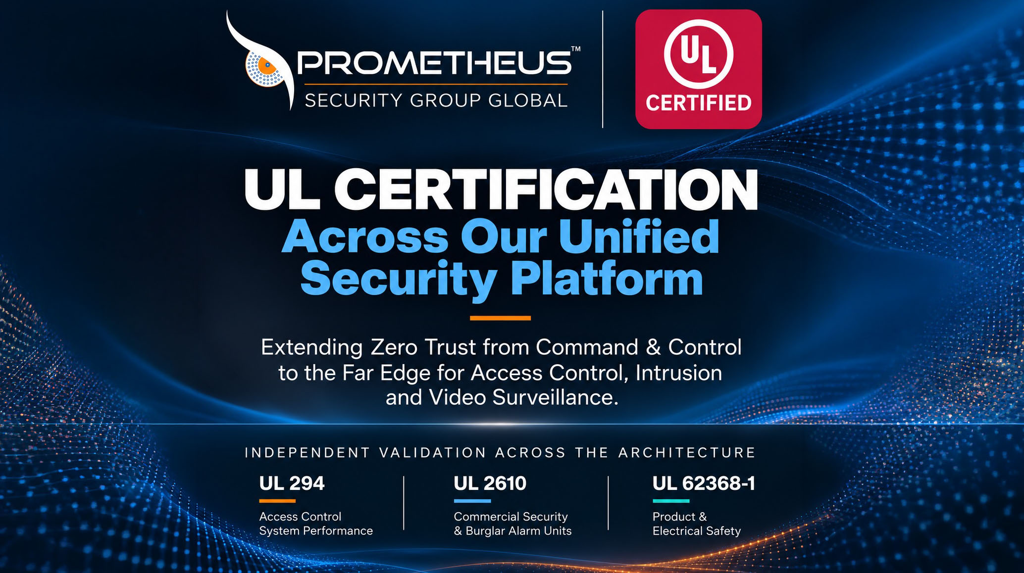 PSG achieves UL Certification Across Zero Trust Platform